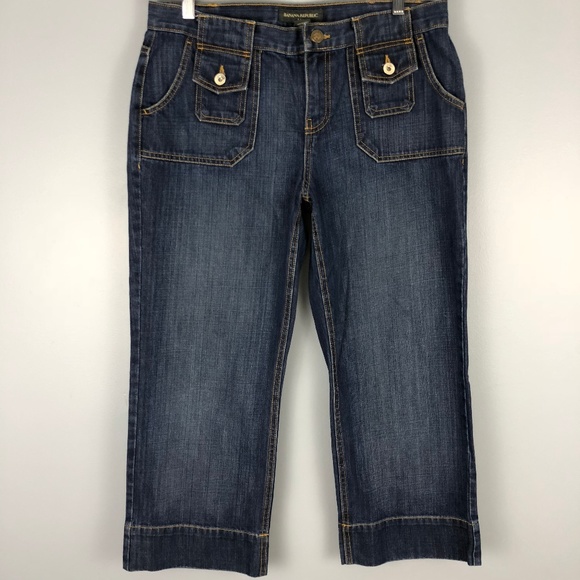 Banana Republic Denim - Banana Republic Capri Jeans Flap Pkt Size 12 J003
